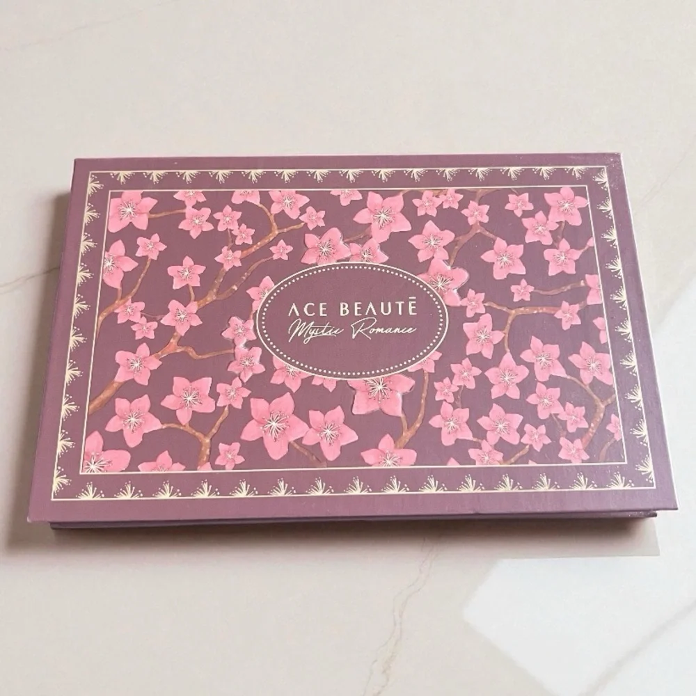 Ace Beaute Mystic Romance Eyeshadow Palette - Vibrant Pink and Purple